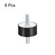 thumbnail image 3 of Soportes de Goma Unique Bargains M8x23mm 8uds Anti Vibración Aislador para compresores de Aire, 3 of 5