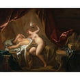 thumbnail image 3 of Jean-François de Troy 14x12 Black Modern Framed Museum Art Print Titled - Cupid and Psyche, 3 of 5