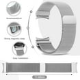 thumbnail image 5 of LEIXIUER 20mm 22mm Magnetic Loop Stainless Steel Metal Wristbands for Samsung Galaxy Watch 6 5 4 44mm 40mm/4 6 Classic 46mm 42mm 43mm 47mm/5 Pro 45mm/Active 2 3/Galaxy 46mm//Amazfit GTR 47mm 42mm, 5 of 12
