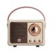 thumbnail image 1 of creativo retro inalámbrico bluetooth altavoz mini teléfono móvil portátil al aire libre subwoofer pequeño audio blanco, 1 of 1