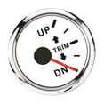 thumbnail image 3 of Almencla 1Set Marine Boat Outboard Engine Tilt Gauge UP-DN 52mm 2" Right Side White, 3 of 8