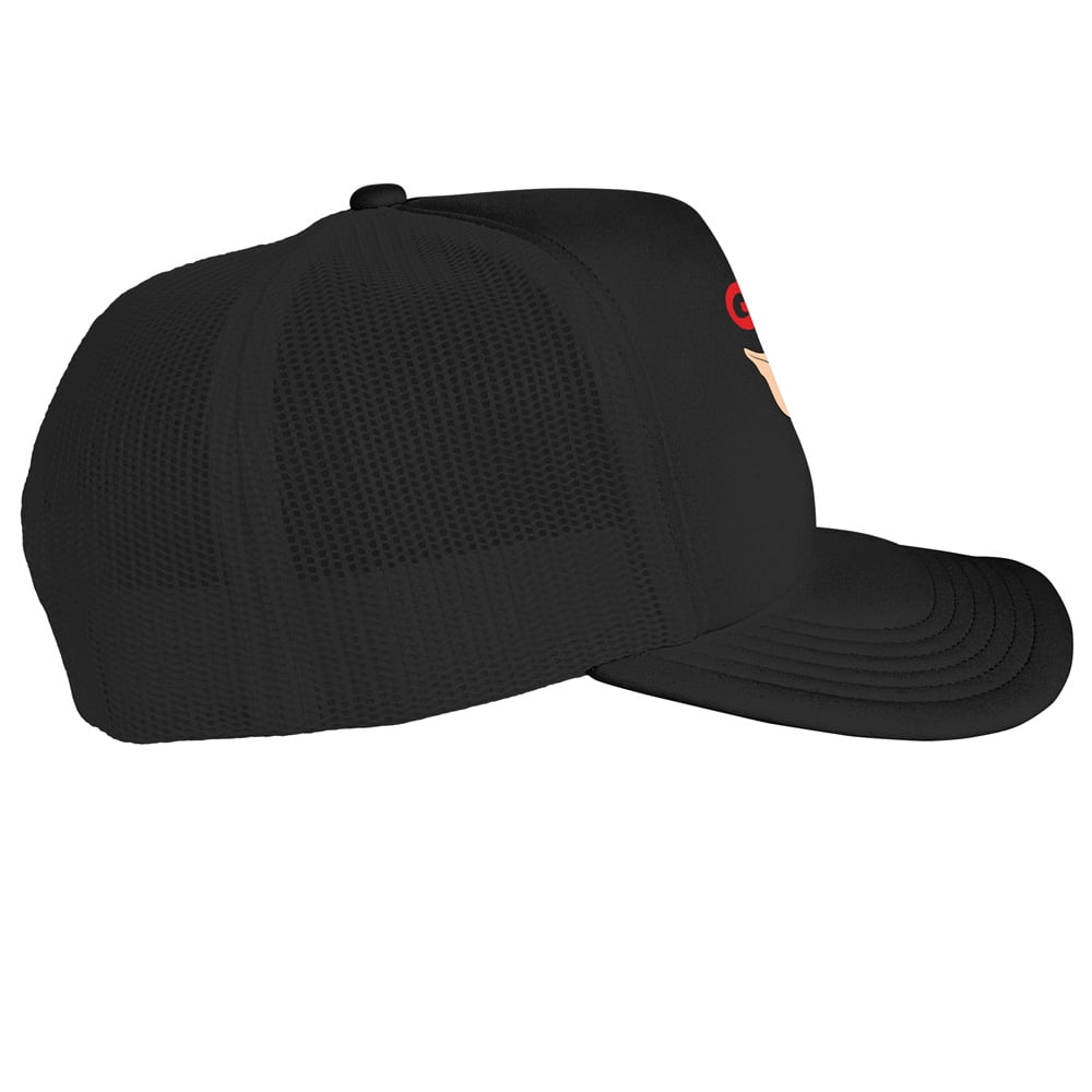 Gremlins Gizmo Logo Foam Snapback Trucker Hat - Unisex for Men and Women