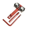 thumbnail image 4 of Bgsha Barre de Tronçonneuse Outil de Serrage de Rail Entièrement Réglable pour s'Adapter à Différentes Barres de Jauge Outil de Réparation de Serrage de Rail de Tronçonneuse en Acier Inoxydable, 4 of 10