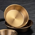 thumbnail image 3 of Mini cuenco para salsa Inteprter acero inoxidable dorado 11cm, 3 of 6