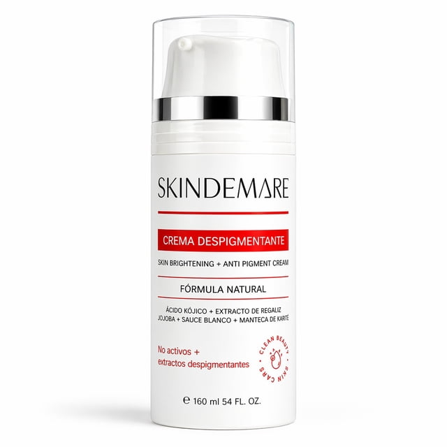 Crema Aclaradora SkinDemare | Axilas, Zona Íntima y Entrepiernas | Con Arbutina y Ácido Kójico | Sin Parabenos | 120ml