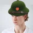 thumbnail image 4 of Jiibva Pith Helmet Hat Green, Pith Explorer Hat Sun Hat for Men, 4 of 7