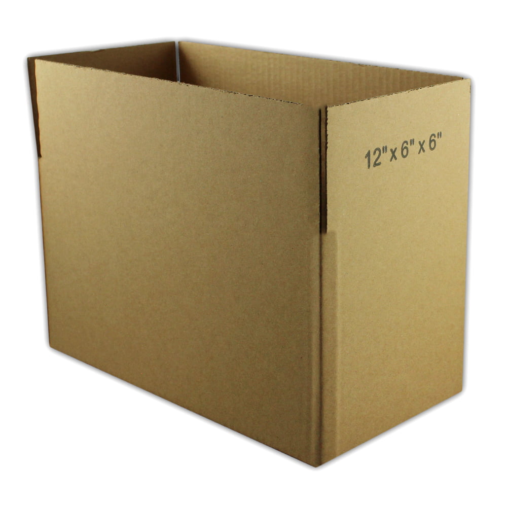 10 12x6x6 "EcoSwift" Brand Cardboard Box Packing Mailing Shipping Corrugated 