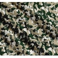 thumbnail image 3 of Soimoi Cotton Poplin Fabric Two Tone With White Camouflage Print Sewing Fabric Yard 56 Inch Wide, 3 of 7