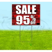 Sale 95% Off (18" x 24") Yard Sign, Includes Metal Step Stake