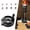 Black, variant on Tucknest Self Centering Dowel Jig, Precision Drill Guide for Woodworking Joints, Self Centering Doweling Jig with 10 Drill Bushings 1/8 to 3/8 Inch, Black