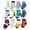 L101-B, variant on Toddlers Kids Non Slip Socks Grips Sticky Slippery Crew Socks for 1-7 Years Old 12 Pairs Children Boys Girls Socks(L101-J,1-3 Y)