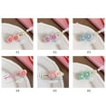thumbnail image 4 of URTERYSER Candy Color Heart Shape Hairpin for Woman Cute Sweet Style Charm Hair Clip Aesthetics Cream Feeling Hair Accessories Color 4, 4 of 6