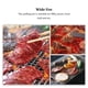 thumbnail image 5 of Eigraketly Reemplazo de malla de barbacoa de acero inoxidable, soldado, plateado, inodoro, lavable, reutilizable, puesto de comida, parrilla, Estufas de camping 50x38cm, 5 of 6
