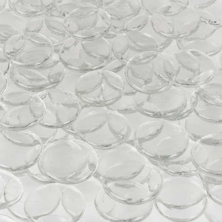 Wholesalers USA 5 lbs of Glass Wafer in Clear