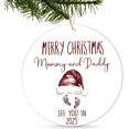 thumbnail image 1 of fuzhong-Pregnancy Gifts for Expecting Mom Dad - Pregnancy Announcement for Husband Wife Family - Baby Announcement Ornament, Pregnant Gifts - New Mom Dad, Mom to Be, New Parents Ornament, 1 of 4