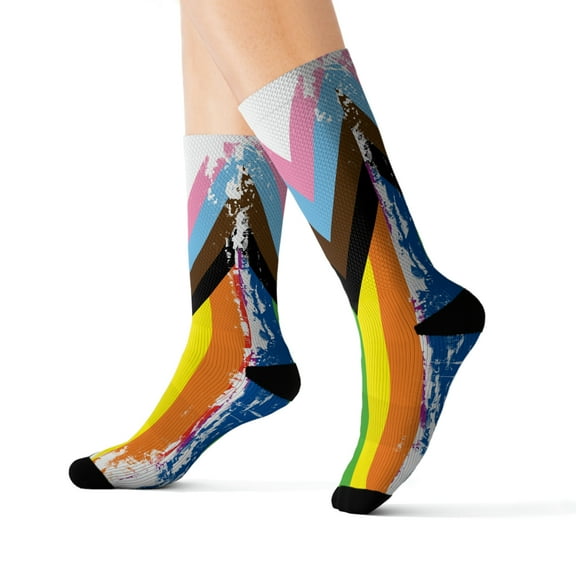 Pride Flag Socks by A.Melo Originals