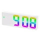 thumbnail image 1 of Reloj digital, despertador LED para dormitorio, reloj electrónico de escritorio con pantalla de temperatura, 1 of 6