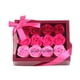 thumbnail image 2 of Flores artificiales, flores falsas, flores artificiales, set de regalo para mujer, ramo de flores, rosas, claveles, caja de regalo, boda, hogar, jabón, rosas, 2 of 2