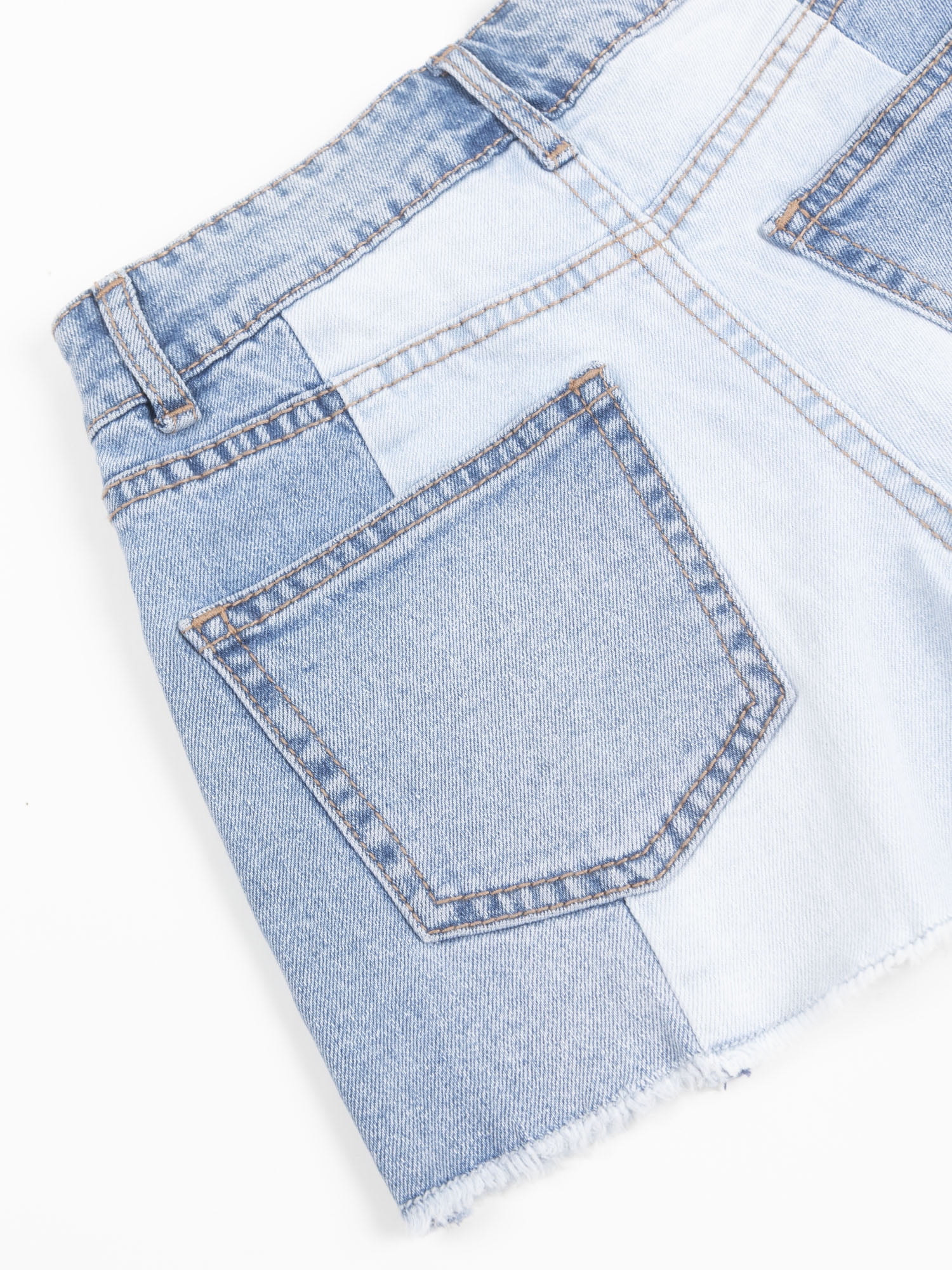 Wonder Nation Girls Fashion Denim Shorts, Size 5-18