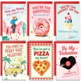thumbnail image 1 of Tarjetas de San Valentín Roosyo, paquete de 24, lindas y divertidas, 6 diseños, 1 of 8