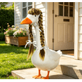 thumbnail image 5 of Porch Goose Wig for 23 Inch Goose Statue, Funny Goose Hairpiece Decoration, Removable Goose Accessories with Elastic Fit, Outdoor Garden Yard Patio Lawn Goose Decor, 5 of 6