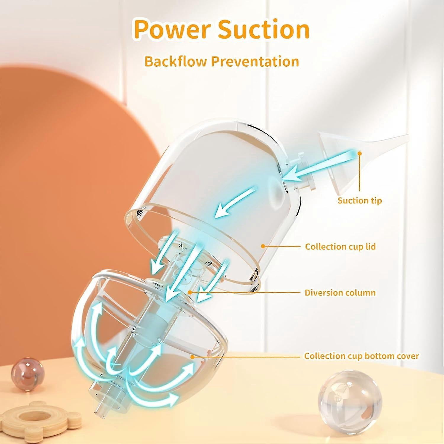 SONGAUN Nasal Aspirator Baby, Baby Nose Sucker 9 Suction Levels Electric Nasal Aspirator for Babies Automatic Nose Cleaner for Newborn Toddler