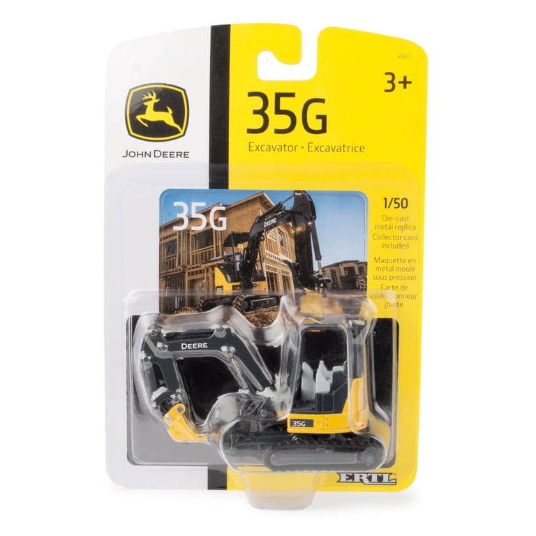 John Deere 1:50 Scale 35G Excavator - Walmart.com