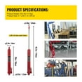 thumbnail image 2 of Hydraulic Long Jack 3 Tons/4 Tons Capacity With Single Piston Pump And Clevis Base Manual Cherry Picker W/Handle ,Easy to Use, 2 of 7