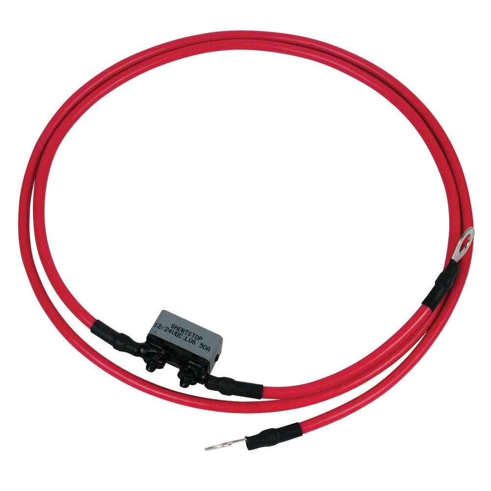 8 GAUGE BATTERY CABLE AND TERMINALS 4' LONG