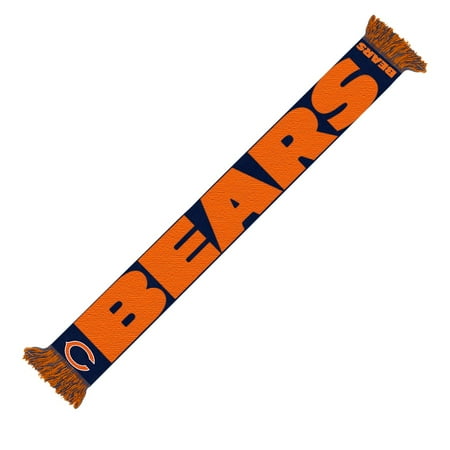 Chicago Bears Official NFL 64 inch Team Logo Scarf by Forever Collectibles