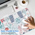 thumbnail image 4 of Long Mouse Pads for Desk,Pioneer Flower Floral Print Pattern Desk Mats on Top Of Desks, Desk Mouse Pad Extra Large with 3mm Non-Slip Base and Stitched Edge for Gaming,Office,Work,Home 35.4"x15.7", 4 of 6