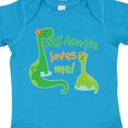 thumbnail image 4 of Inktastic My Auntie Loves Me Dinosaur Boys Baby Bodysuit, 4 of 5