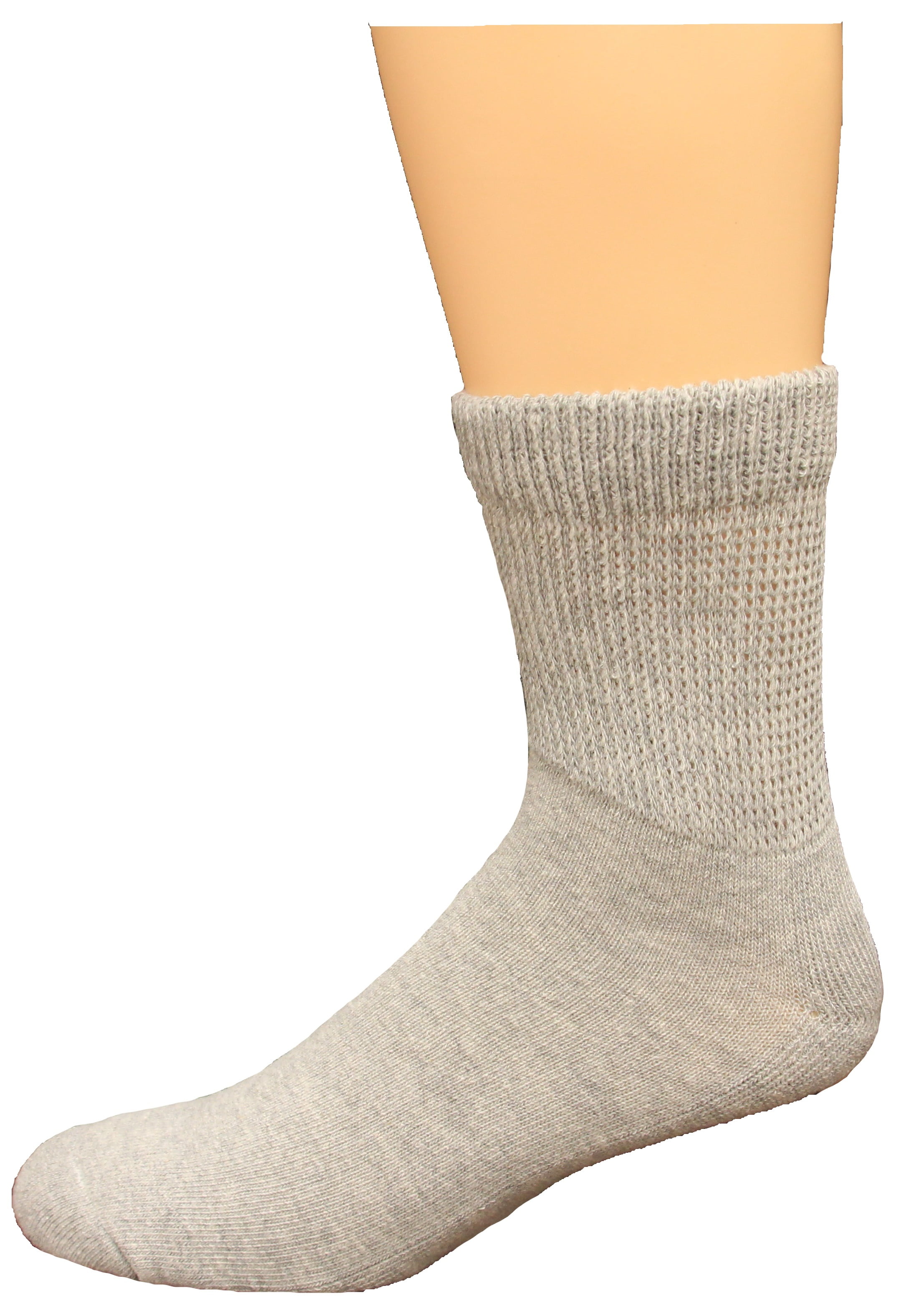 Carolina Ultimate NonBinding Quarter Socks 2 Pair, Grey, Men's 1316