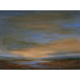 thumbnail image 2 of Finch, Sheila 24x19 Black Ornate Wood Framed with Double Matting Museum Art Print Titled - Wetlands Sunset, 2 of 4