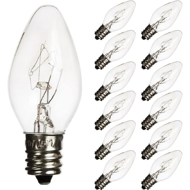 12 Pack OHLGT Salt Lamp Light Bulbs 15 Watt, Himalayan Salt Lamp