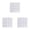White-Black*3, variant on 3 Pack 5.51in White Heat Resistant Beading Tray, Interlocking Fuse Bead Pegboard, Multipurpose Melting Bead Template for Custom Handmade Pattern Projects
