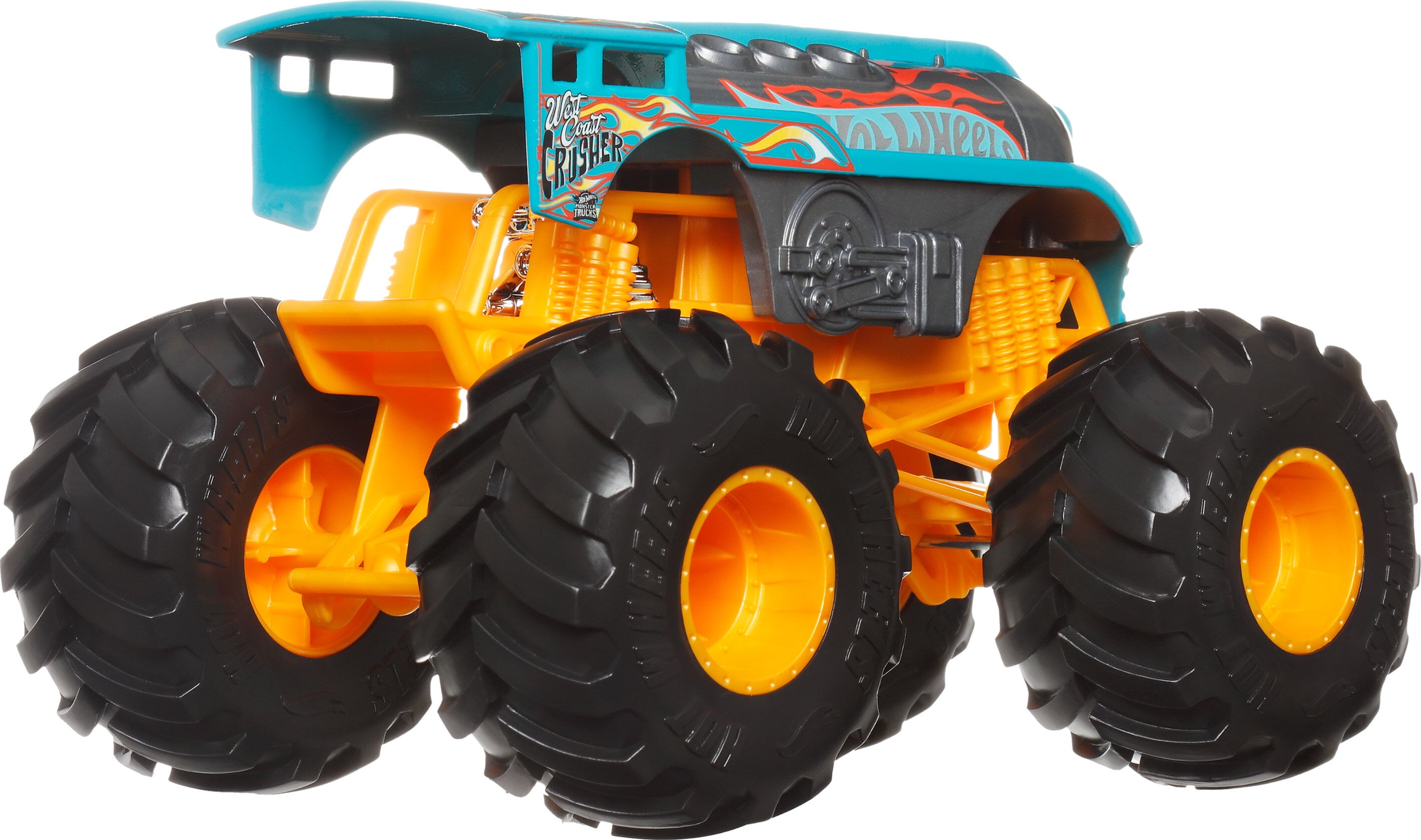 ミニカー Hot Wheels Party Crusher Monster Trucks NIB Hot Wheels Monster Truck Party Crusher Hot Wheels Live
