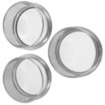 thumbnail image 4 of Stainless Steel Sieve for Powder Separation 3Pcs Standard Test Lab and Kitchen, 4 of 5