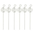 thumbnail image 3 of HEALEEP 30Pcs Silver Wire Clips for Family Gathering and Events Table Number Holder, 3 of 8