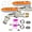 Orange 2pcs, variant on EQthropy Lockable Outdoor Garden Hose Bibb, Solid Brass Password Faucet with 3/4" Adapter, 1/2" NPT Inlet, Orange Handle, Available in 2 Pack for Yard Irrigation Car Washing