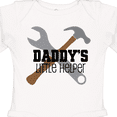 thumbnail image 4 of Inktastic Daddy's Little Helper Tool Set Boys Long Sleeve Baby Bodysuit, 4 of 5