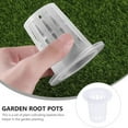 thumbnail image 6 of 50X Hydroponics Plant Grow Net Cup Mesh Aeroponic Aquaponic Mesh Pot Basket Set, 6 of 11