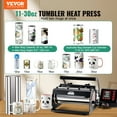 thumbnail image 2 of VEVOR Gobelet Presse à Chaud Machine 11-30oz Tasse Presse Gobelets de Sublimation Noir, 2 of 9