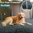 thumbnail image 4 of Eurhowing Backseat Pet Bed Mat, Dog Bed for Car Back Seat, Non-Slip Furry Dog Covers Pet Mat, Fit for Backseat Extenders and Seat Covers (Dark Gray, 24.8" x 54"), 4 of 10