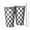 Gray and White, variant on 16oz Tumblers Black White Checkerboard Checkered Pattern Stainless Steel Vacuum Insulated Double Wall Travel Tumbler Cups Mug with Lid and Straw,Cleaning Brush for Coffee,Tea