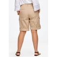 thumbnail image 2 of Ellos Women's Convertible Cargo Shorts Shorts, 2 of 3