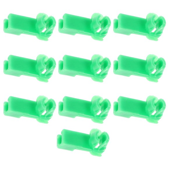 Hytrove 10Ud Clips De Retención Para Cerradura De Puerta En Plástico Para Accesorios Automotrices