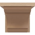 thumbnail image 2 of 5"W x 5"D x 5"H Wide Bryant Rough Cedar Woodgrain TimberThane Corbel, Primed Tan, 2 of 6