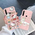 thumbnail image 4 of Cute Phone Case For Xiaomi Redmi Note 8 8T Pro note8 Girl Anti-drop Cinnamoroll Kuromi Hello Kitty Silicone Shockproof TPU Cover Kba-sanlo236 Redmi Note 8, 4 of 6