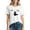 17White, variant on Drses‌‌ ‌‌‌‌‌‌‌‌‌‌‌‌‌‌‌‌‌‌‌‌Women's Halloween Witch Cat Graphic T-Shirt - Short Sleeve Crew Neck Funny Casual Tee